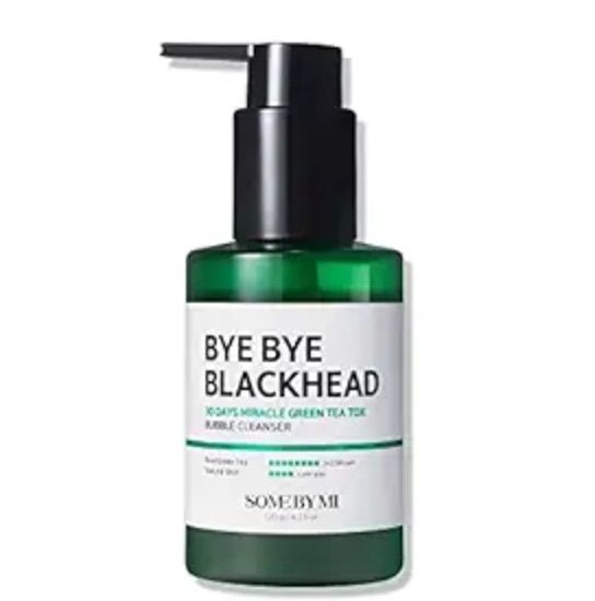 Some By Mi Bye Bye Blackhead 30 Days Miracle Green Tea Tox Bubble Cleanser