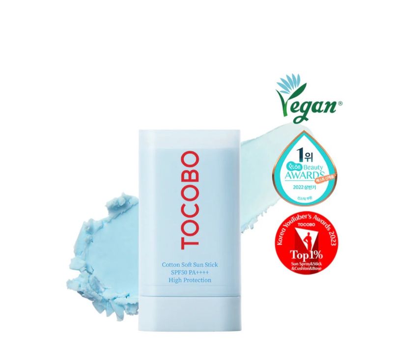 TOCOBO Cotton Soft Sun Stick SPF50+ PA++++