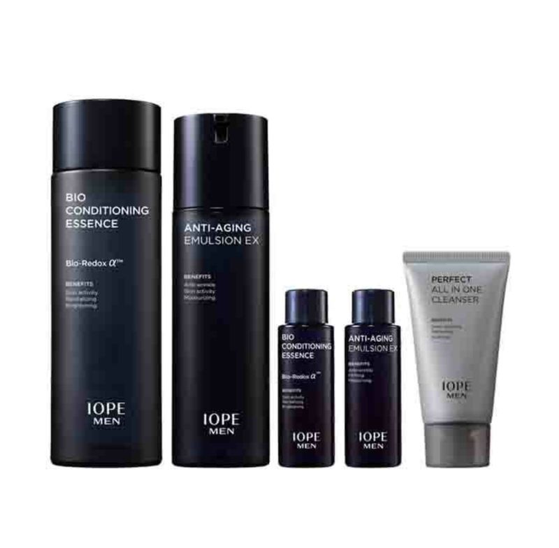 IOPE Men Bio Essence Anti-Aging 2 Pieces Set