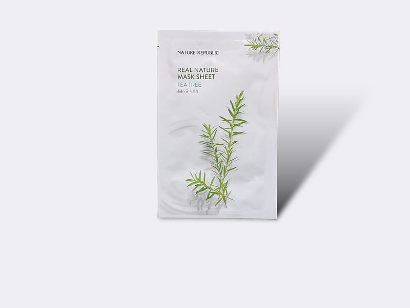 Nature Republic Real Nature Mask Sheet Tea Tree