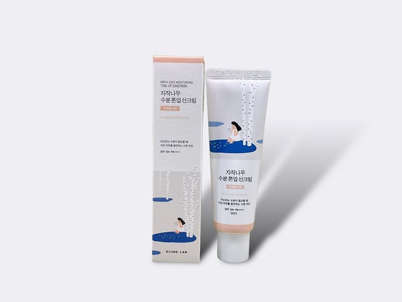 Round Lab Birch Juice Moisturizing Tone Up Sunscreen