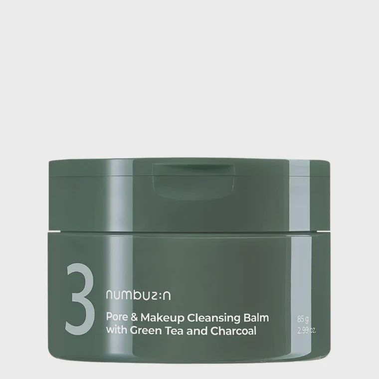 No. 3 Pore &amp; Makeup Cleansing Balm with Green Tea and Charcoal