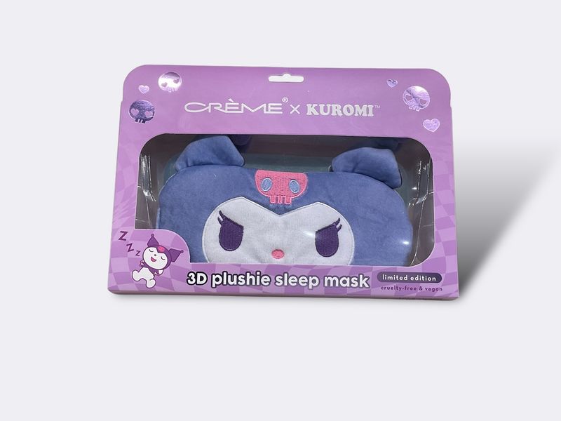 The Creme Shop Kuromi 3D Plushie Sleep Mask