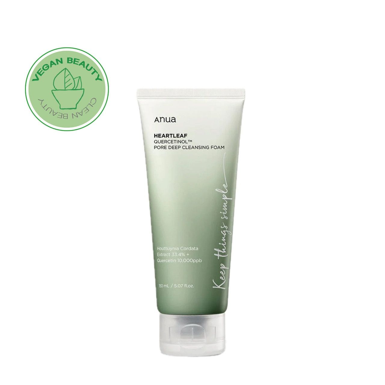 Heartleaf Quercetinol Pore Deep Cleansing Foam