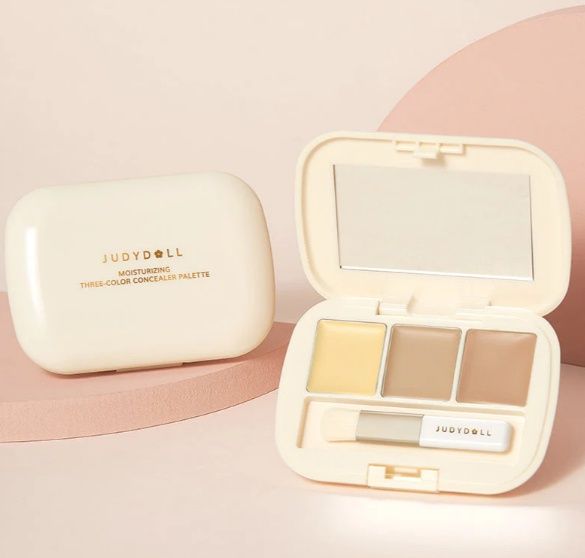 Three-Shades Concealer Palette -#01 Full Coverage