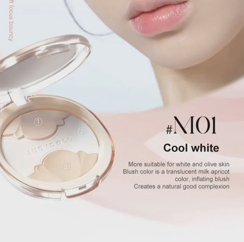 Glazed Refining Powder - 2 Colors [#01 Cool White - 9g]