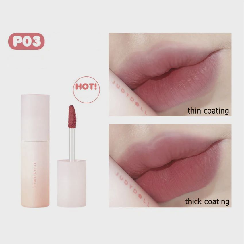 Velvet Silky Matte Lip Tint - 4 Colors [#P03 - 3.3g]