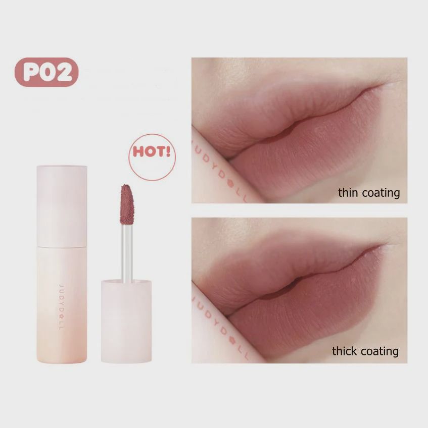 Velvet Silky Matte Lip Tint -  [#P02 - 3.3g]
