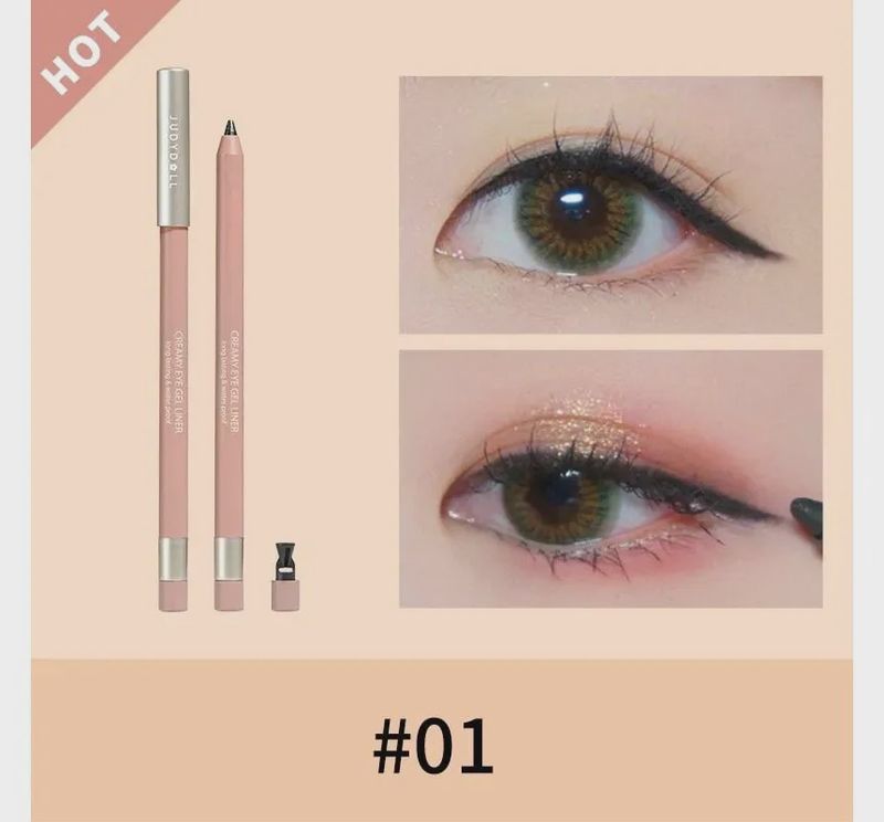 Creamy Gel Liner Eyeshadow #01 Flash Black