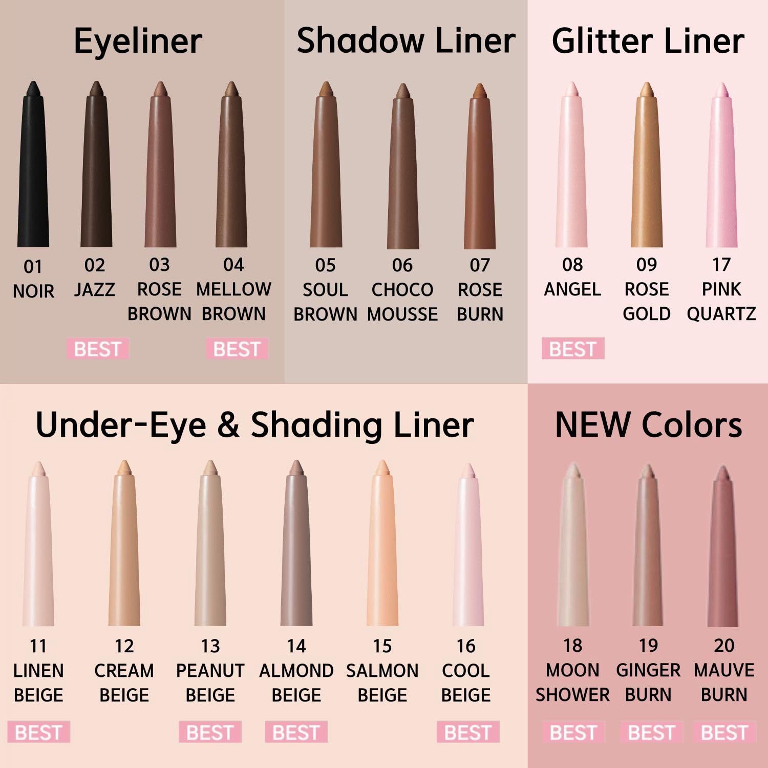 Last Auto Gel Eyeliner #14 Almond Beige