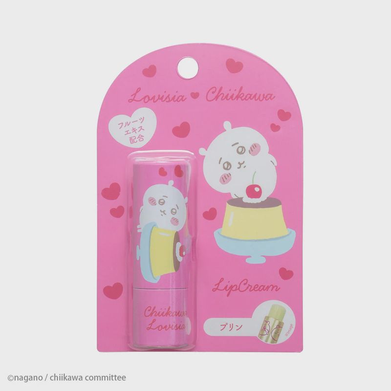 Lovisia  Chiikawa Lip Balm #Pudding