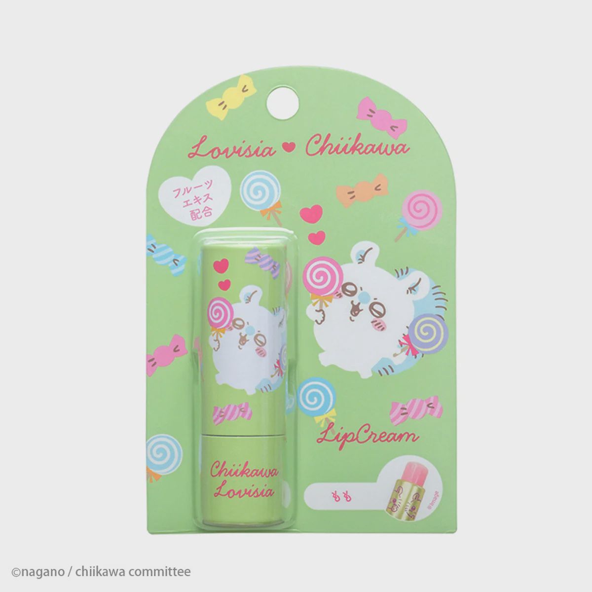 Lovisia  Chiikawa Lip Balm #Momo