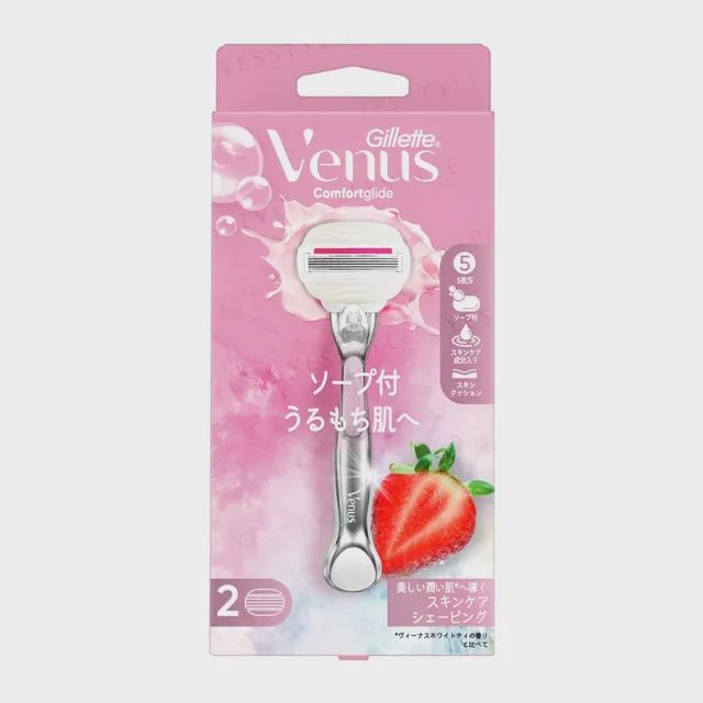 Gillette  Venus Comfortglide Strawberry Field Razor