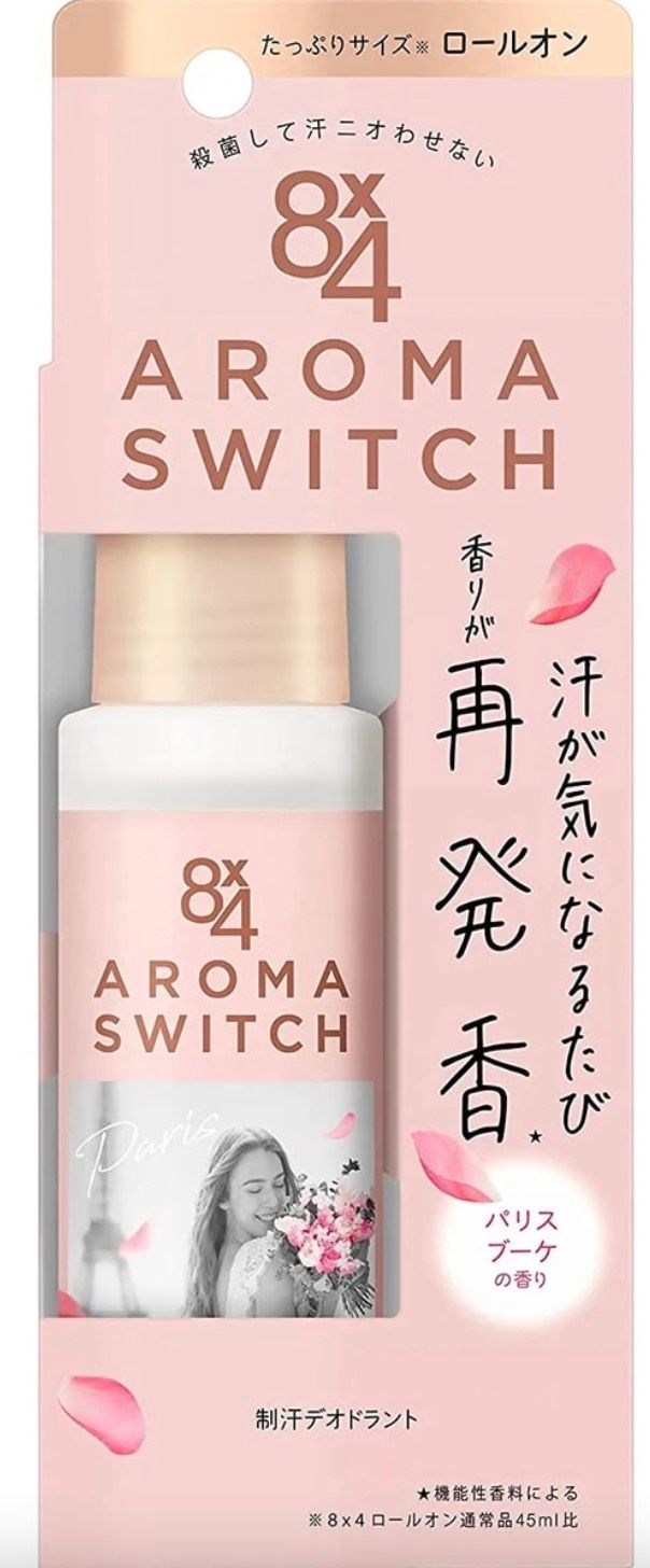 8x4 Aroma Switch Deodorant Roll-On Paris Bouquet