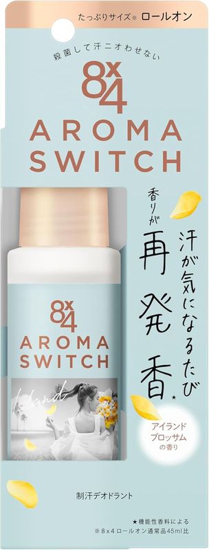 8x4 Aroma Switch Deodorant Roll-On Island Blossom