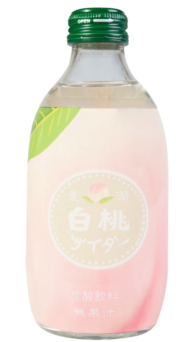 Hojyun White Peach Soda Tomomasu Drink