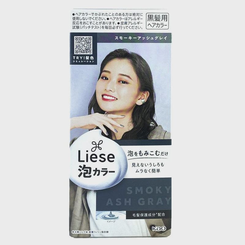 Liese Creamy Bubble Hair Color #Smoky Ash Gray