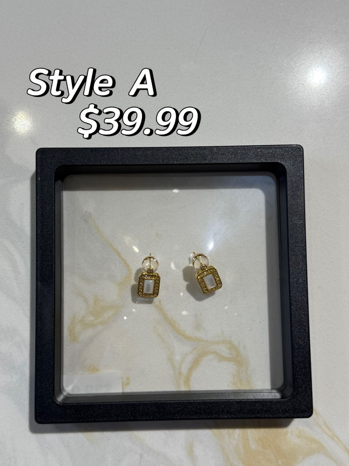 Earrings, Color: A