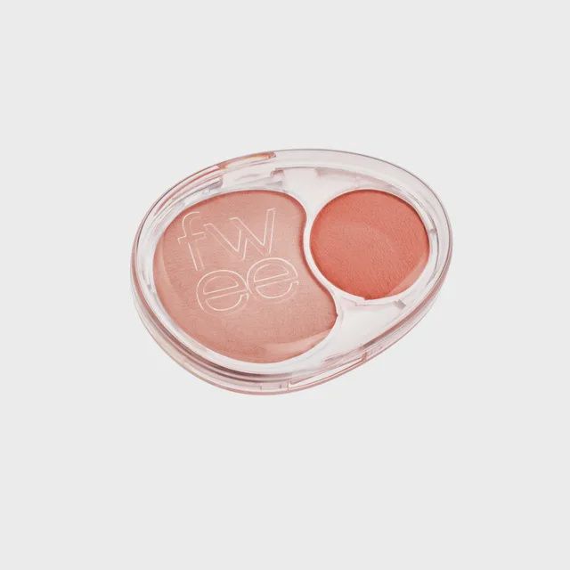 Fwee Mellow Dual Blusher, Color: Baby Smile