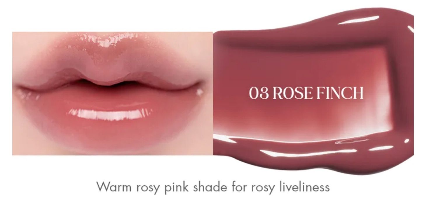 Rom&amp;nd Glasting Color Gloss, Color: 03 Rose Finch