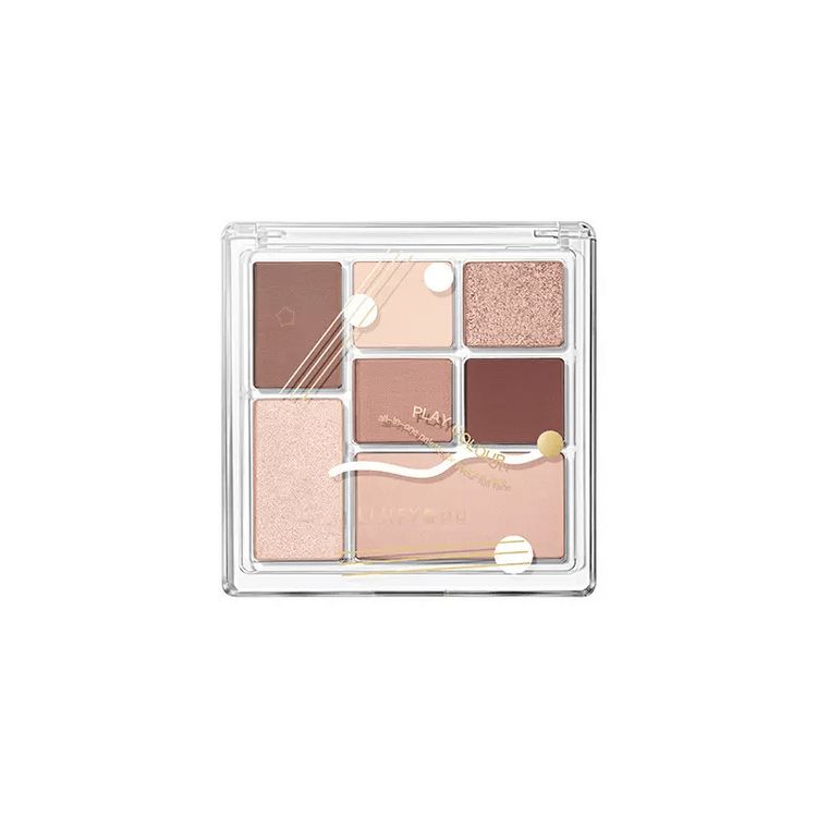 7 Colors Palette - Sweet Smoked Rose  [#17 Sweet Smoked Rose]