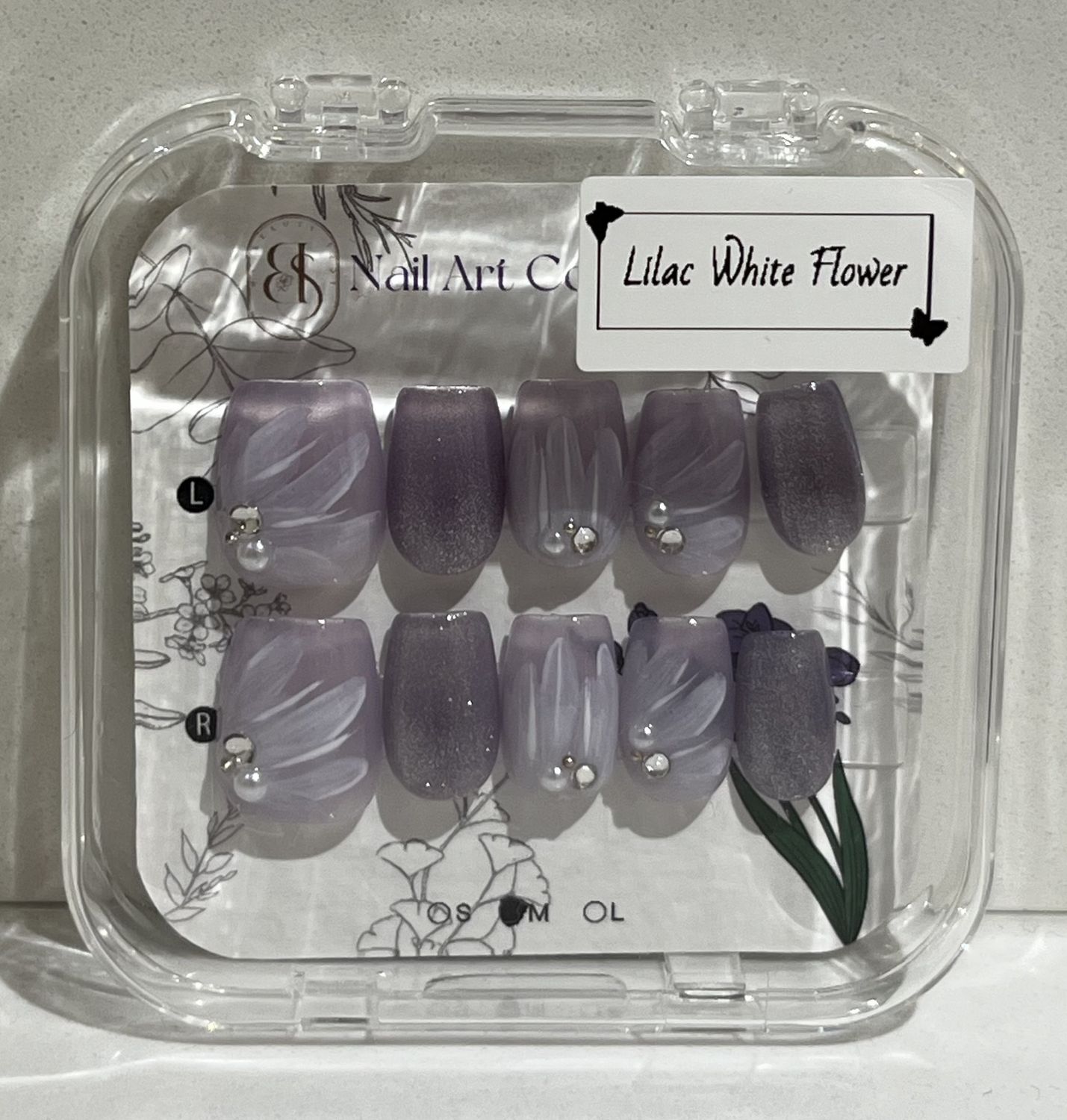 Lilac White Flower