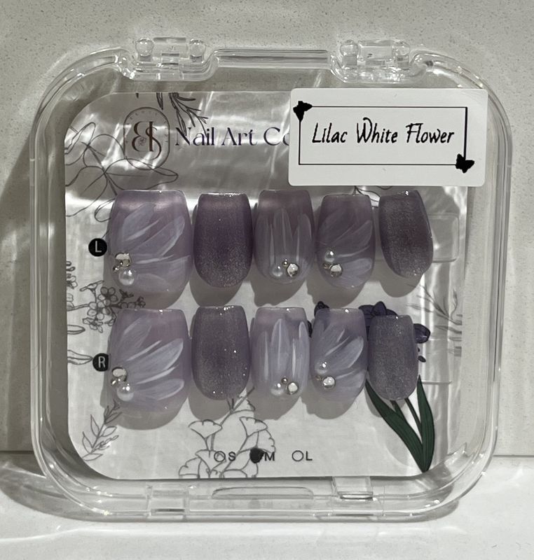 Lilac White Flower