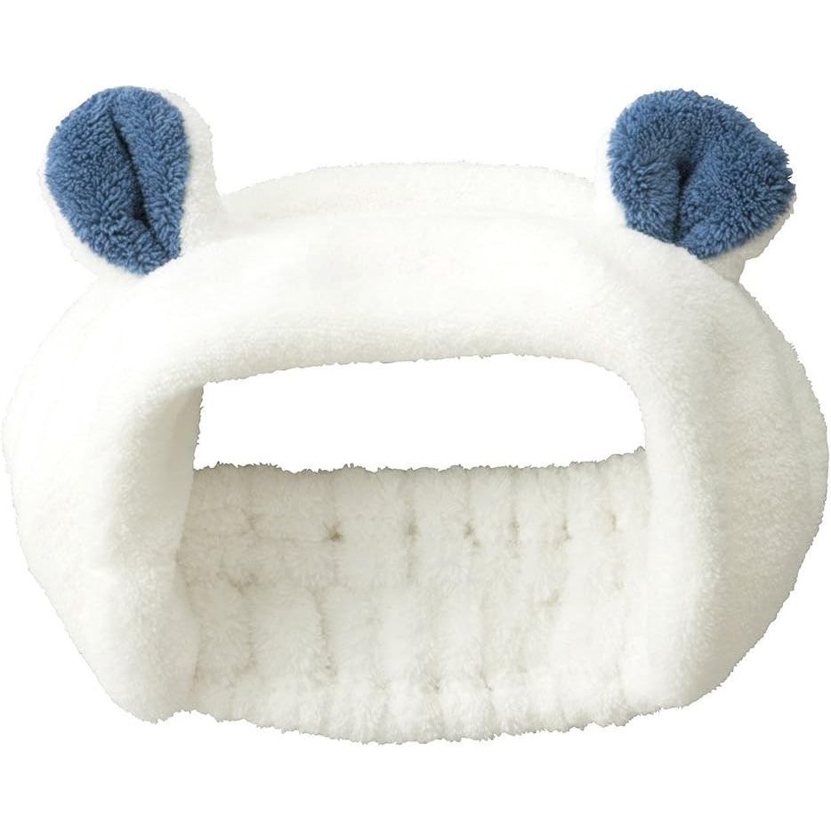 CARARI HAIRBAND BEAR 干发带白色