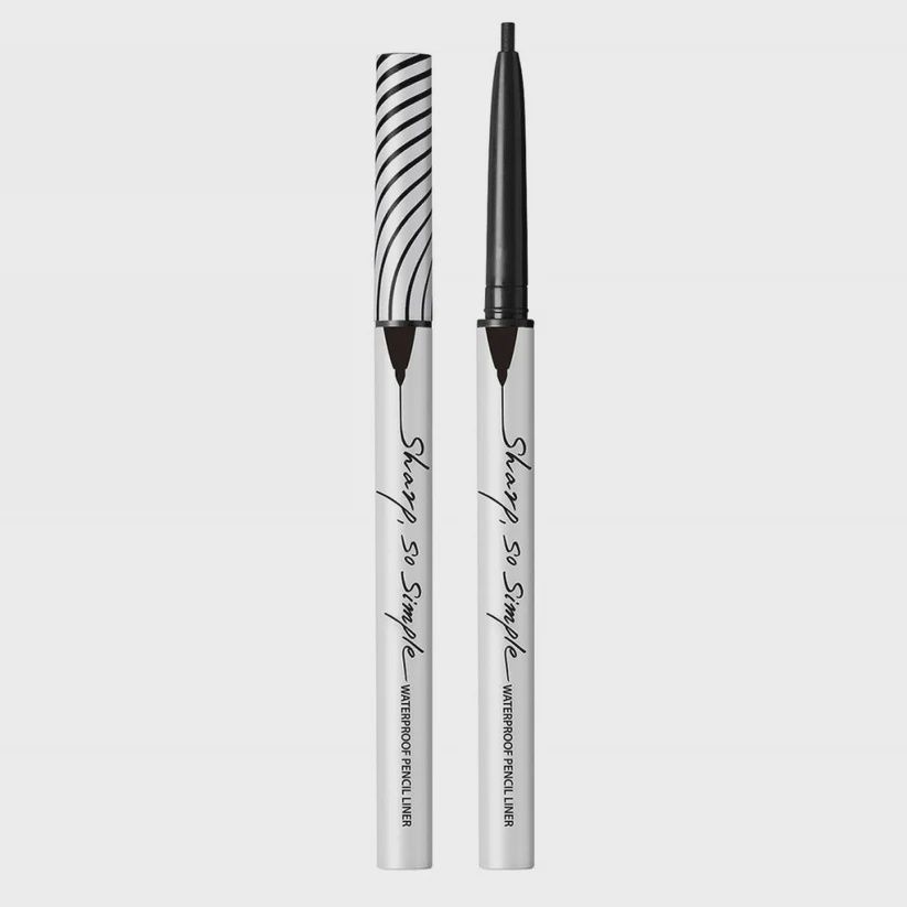 CLIO  Sharp So Simple Waterproof Pencil Liner, Color: 01 Black