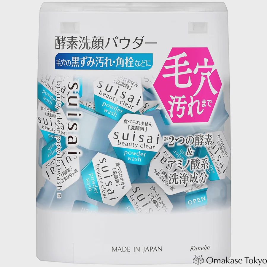 Suisai  Beauty Clear Powder Wash 1 bag of 15pcs, Color: Clear