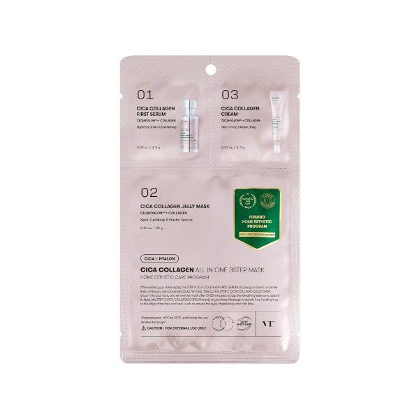 VT  Cica Collagen All In One 3 Step Mask