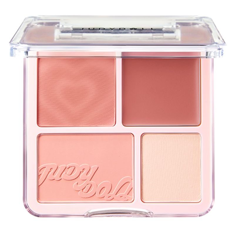 4 Color Blush &amp; Highlight Palette