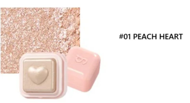 Colorgram  Milk Bling Highlighter, Color: #01 Peach Heart