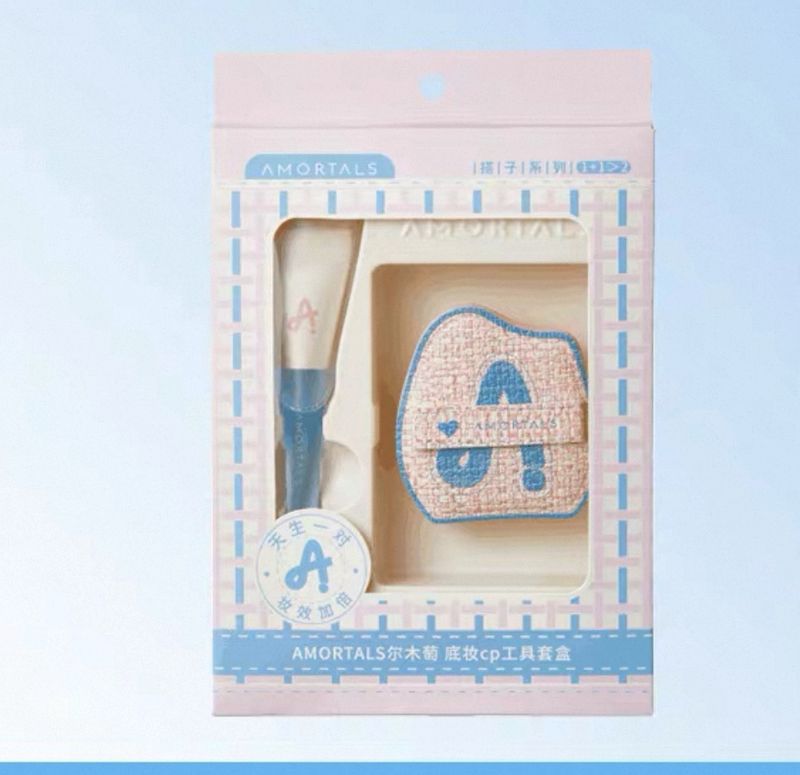 Amortal Brush and Puff Set