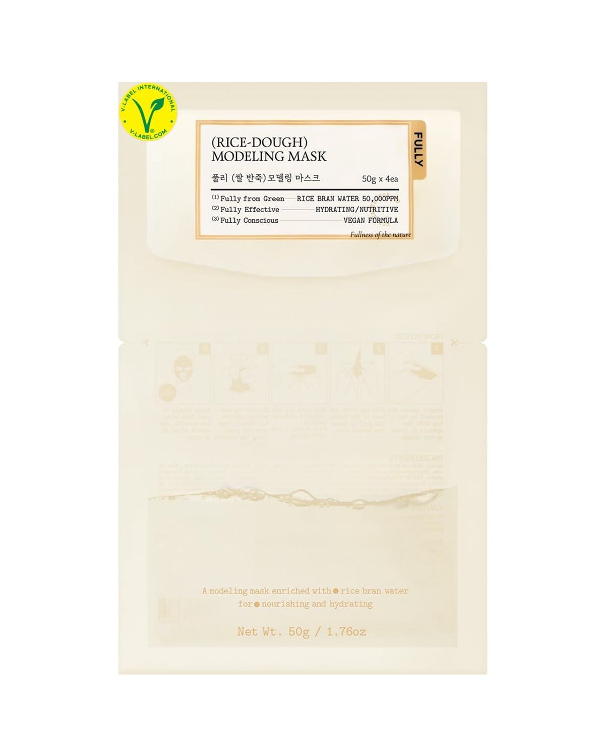 Fully  Rice Dough Modelling Mask