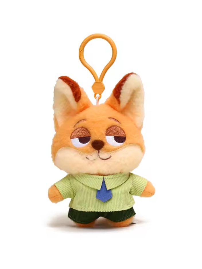 Zootopia Plushie Keychain, Character: Nick