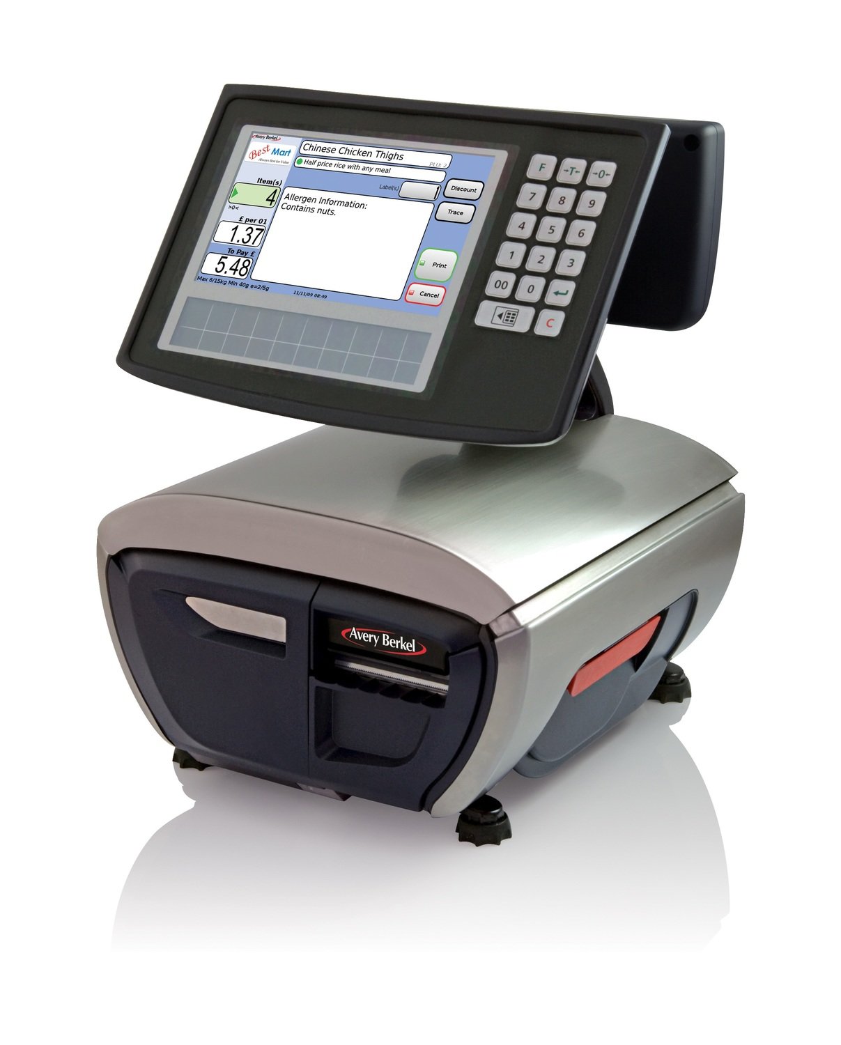 Avery Berkel XTs 600 Terminal 7"/* Kit Avery Berkel XTs 600 Terminal 7"/* Kit