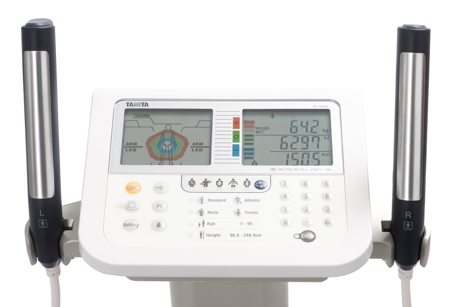 Tanita MC-780-MAP column mounted console