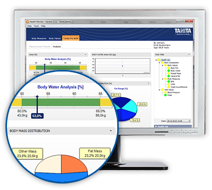 Tanita PRO health monitor software