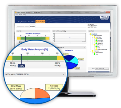 Tanita PRO health monitor software