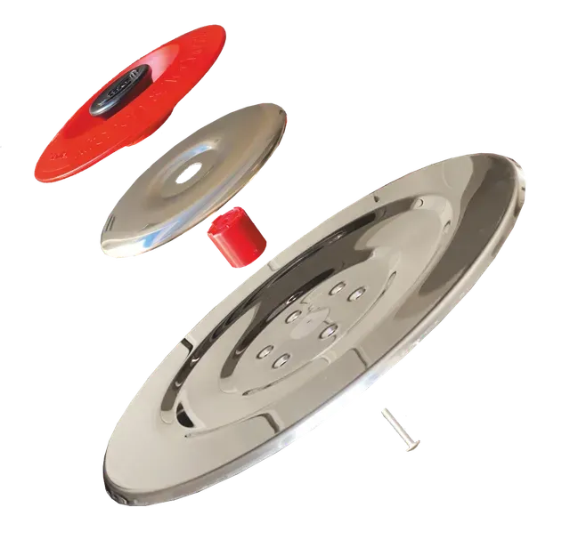 Coperchio Quatondo Diam.30 Acciaio 18/10 - Magic Cooker