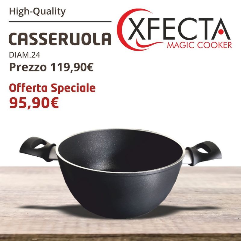 Casseruola Diam.24 Linea XFECTA Casseruola Diam.24 Linea XFECTA