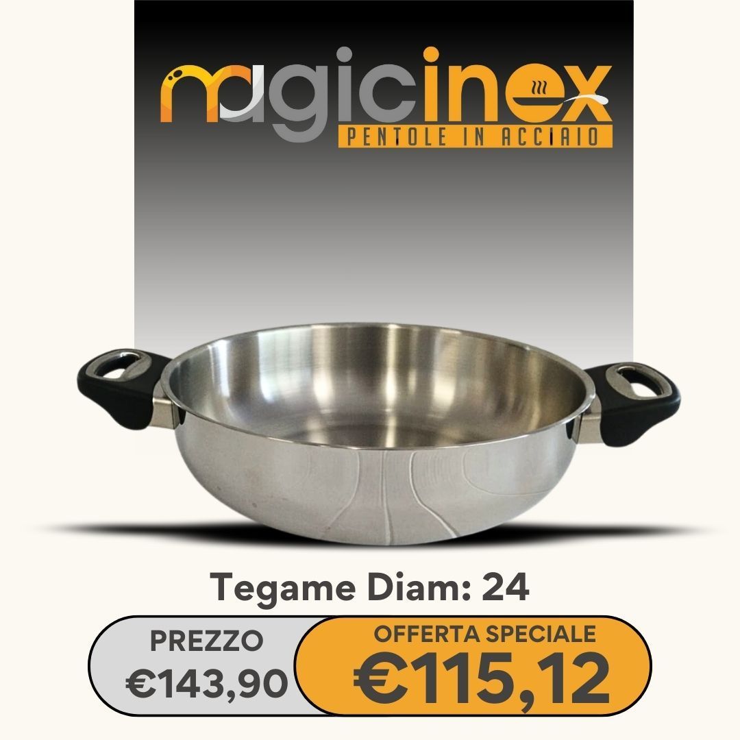 Tegame in Acciaio Diam.24