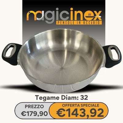 Tegame in Acciaio Diam.32