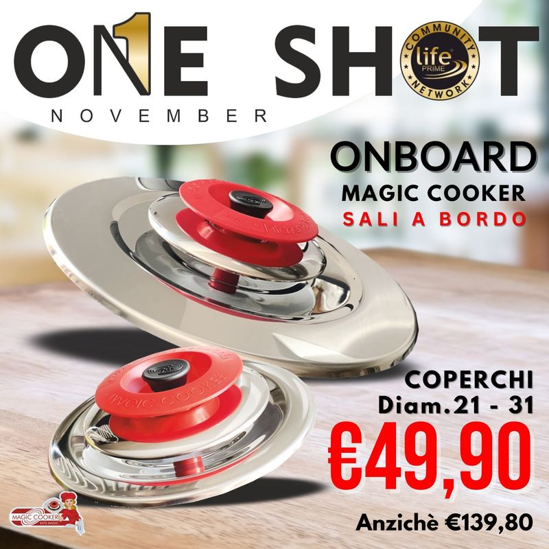 ONE SHOT NOVEMBRE COPERCHI Diam.21 - 31 ONE SHOT NOVEMBRE COPERCHI Diam.21 - 31