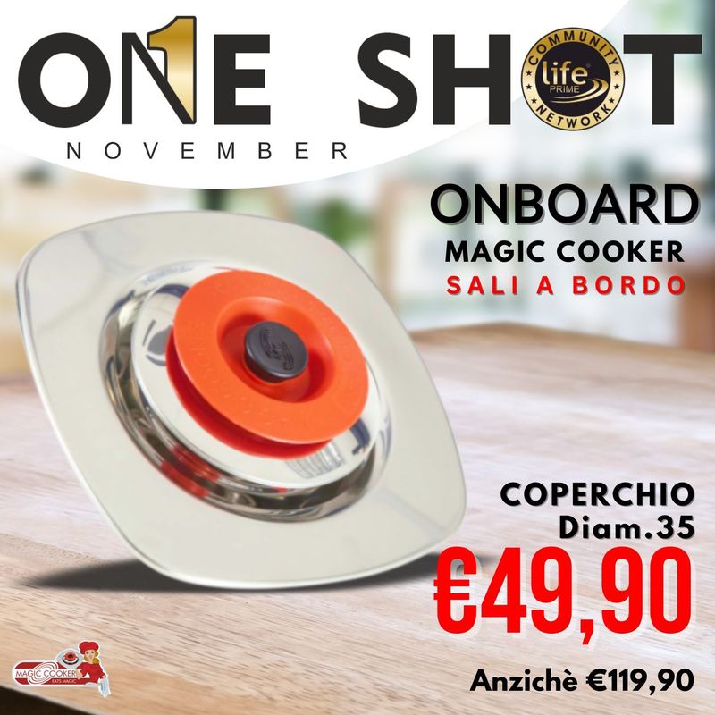 ONE SHOT NOVEMBRE COPERCHIO Diam.35 ONE SHOT NOVEMBRE COPERCHIO Diam.35