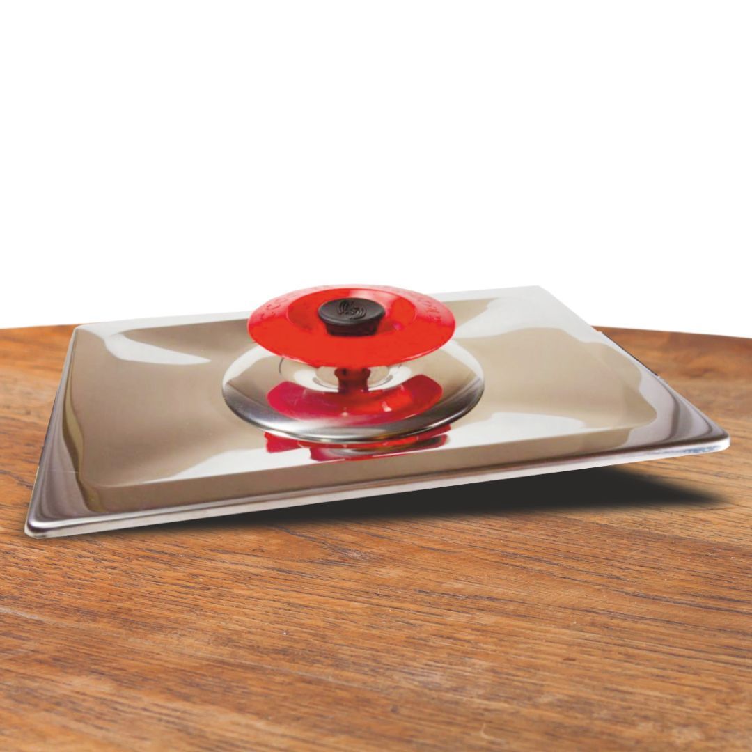 Coperchio Rettangolare Acciaio 18/10 - Magic Cooker