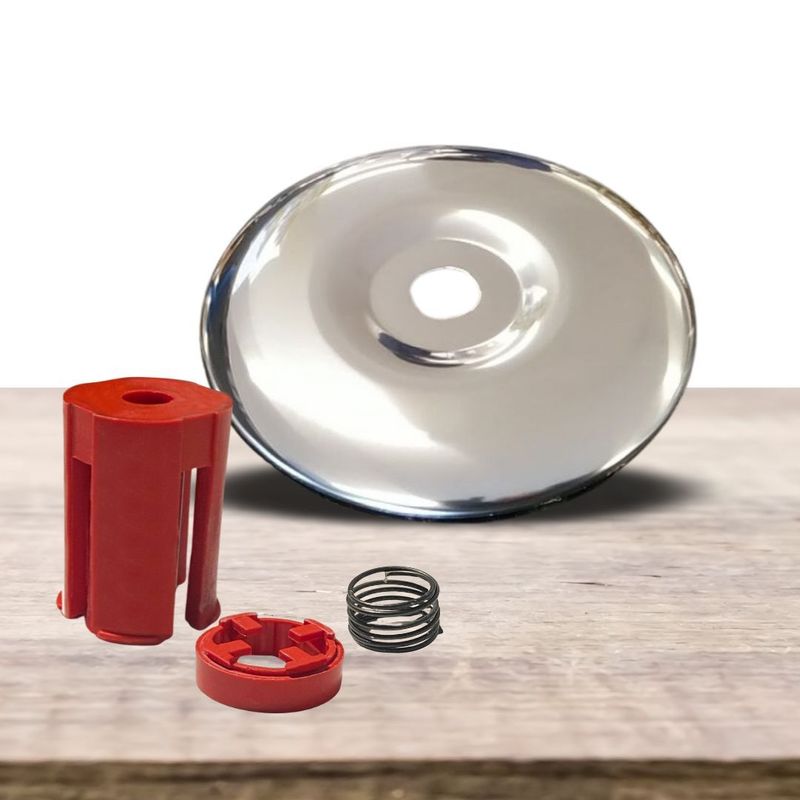 KIT EVOLUTION SMART & DYNAMIC 18/10: 1 BARILOTTO 1 MOLLA 1 CALOTTA 1 POMELLO 1 VITE