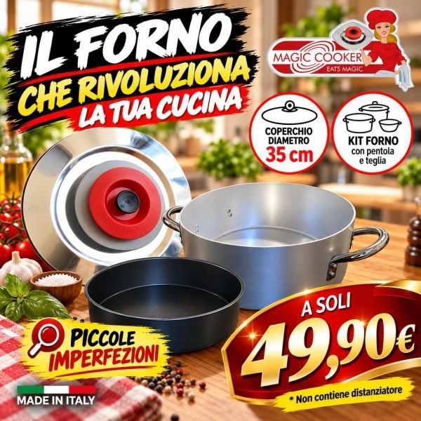 KIT ART TONDO 35 CLASSIC + KIT FORNO PICCOLE IMPERFEZIONI KIT ART TONDO 35 CLASSIC + KIT FORNO PICCOLE IMPERFEZIONI