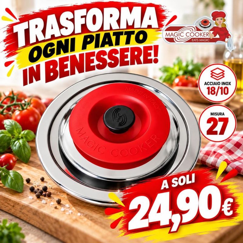 Coperchio Tondo Diam.27 Acciaio Inox 18/10